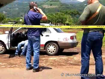 Acribillan a taxista de Omealca - plumas libres
