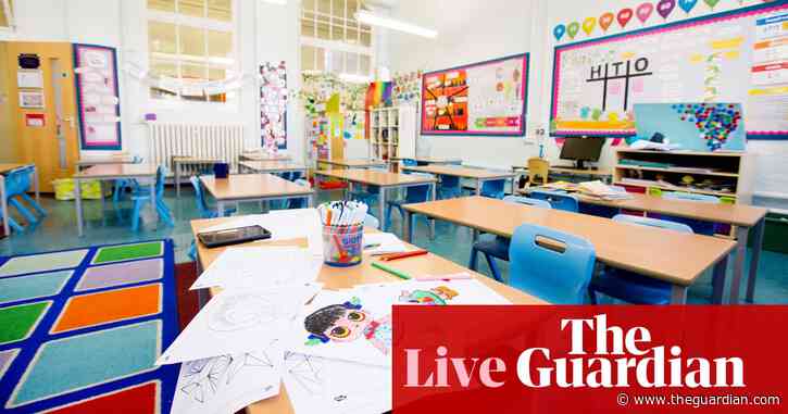 UK Covid live: More than 1 million pupils in England out of school last week for pandemic-related reasons