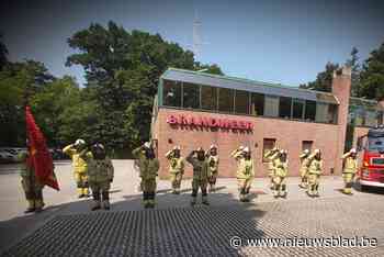 Brandweerkorps herdenkt slachtoffers watersnood