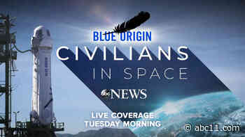 Blue Origin Launch: Bezos riding own rocket on company's 1st flight with people | WATCH LIVE