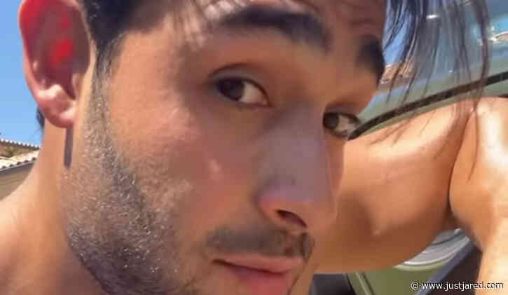 Sam Asghari Gets Into Fender Bender, Admits It Was His Fault