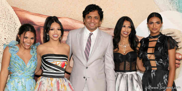 M. Night Shyamalan's Daughters Are All Grown Up & Gorgeous at the 'Old' Premiere