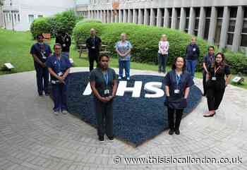 Northwick Park Hospital unveil memorial garden
