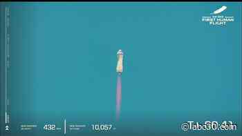 Blue Origin Launch: Jeff Bezos reaches space on company's 1st flight with people