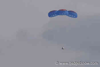 Jeff Bezos reaches space on Blue Origin's first passenger flight