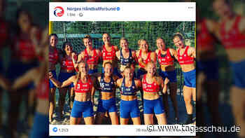 Shorts statt Bikinihose: Strafe für Norwegens Beach-Handballerinnen
