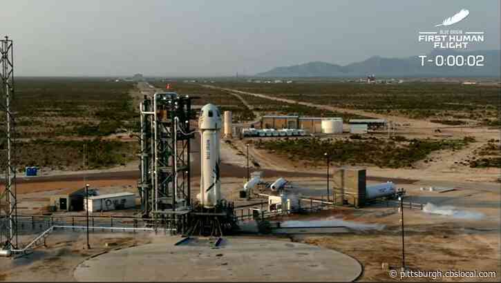 History Made In Texas As Jeff Bezos’ Blue Origin ‘New Shepard’ Crew Takes Spaceflight