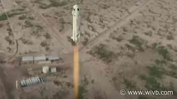 LIVE: Lift off: Blue Origin's Bezos becomes latest billionaire in space