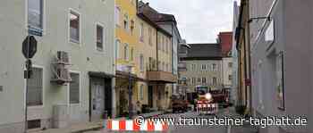 Teilbereich der Fuchsgrube gesperrt: Asphaltierung und Ausbesserung von Straßenschäden - Traunsteiner Tagblatt