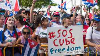 After a Week of Protests, Multiple Events Across South Florida in Support of Cuban Protests