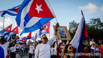 South Florida Continues Support of Cuba Protests with Rallies in Miami, Washington DC