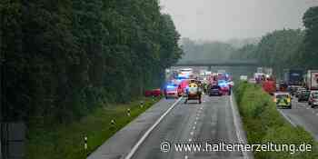 A1 bei Ascheberg: Frau macht Fehler beim Überholen und wird von Fahrbahn geschleudert - Halterner Zeitung