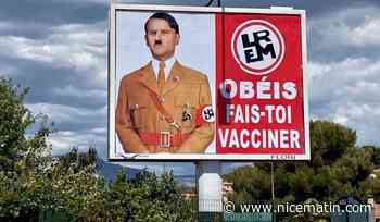 Macron comparé à Hitler sur des panneaux publicitaires à Toulon: une enquête ouverte pour "outrage"