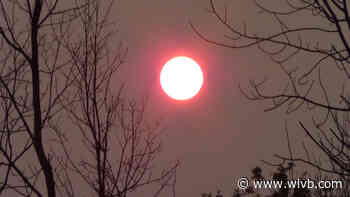 Here's why the sun looks red this week