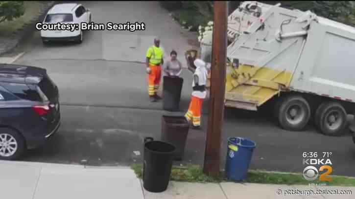 Pittsburgh Refuse Workers Facing Disciplinary Action For Standing By As Mom Dumped Her Own Trash Into Truck