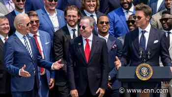 Tom Brady cracks joke about election denial at White House ceremony honoring Super Bowl champs