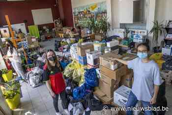 Ronse stuurt massaal hulp naar Verviers, Bommels gaan school poetsen in La Roche - Het Nieuwsblad