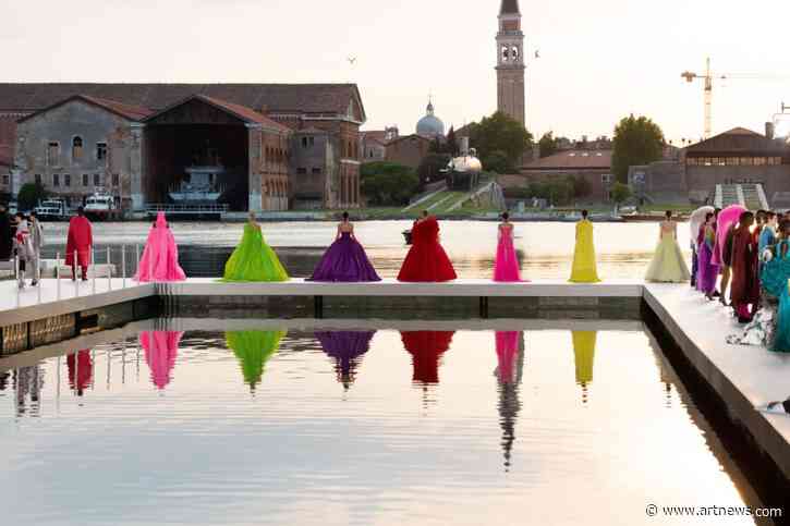 Valentino Chooses Venice for Couture Collaboration with Artists
