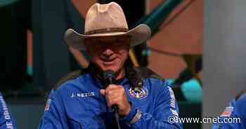 Jeff Bezos on what it was like to fly in space video     - CNET