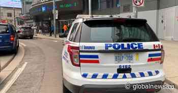 Man critically injured after falling from escalator at downtown Toronto retail complex - Global News