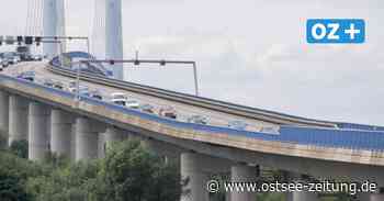 Nach Blitzeinschlag auf Rügenbrücke: Bauwerk ist wieder befahrbar – Wartung im Oktober - Ostsee Zeitung