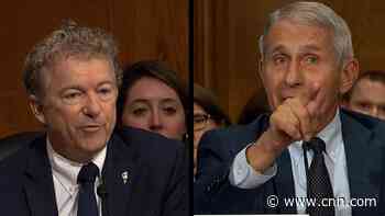 'You do not know what you're talking about': Fauci excoriates Rand Paul