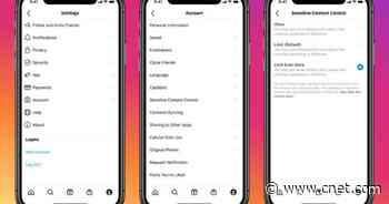 Instagram is giving you more control over sensitive content. Here's how it works     - CNET