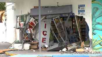 Truck Slams Into Entrance of NE Miami-Dade Convenience Store