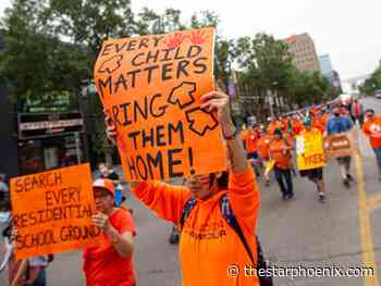 In photos: Saskatoon marches in support of truth and reconciliation