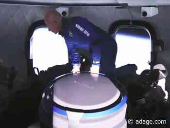 Amazon founder Jeff Bezos rocketed to space—and brands reacted