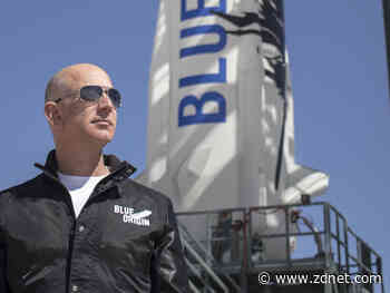 Amazon founder Jeff Bezos back on Earth following successful Blue Origin space launch