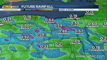 Yellow Alert: Persistent, heavy rain will be tapering overnight