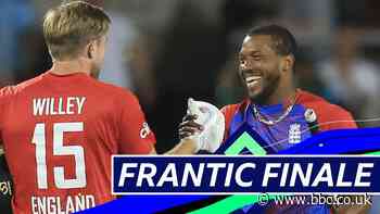 England v Pakistan T20: Watch best moments as England win series at Old Trafford