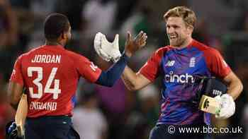 England v Pakistan: Hosts win thrilling T20 series decider at Old Trafford
