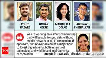 City startup to make smart camera traps for forest depts - Times of India