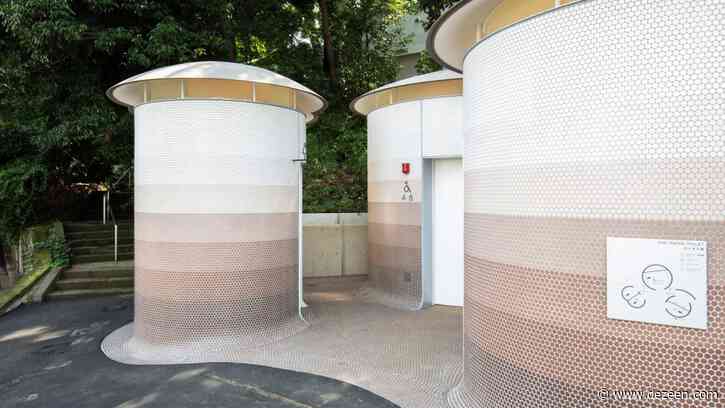 Toyo Ito designs trio of mushroom-like public toilets in Tokyo