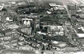 How much of Darwen from the air in 1984 do you recognise?