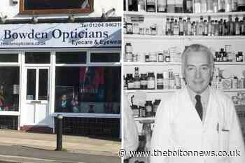 Bowden Opticians on Chorley Old Road celebrates 100 years