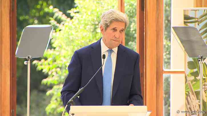 John Kerry has a stark warning about climate crisis