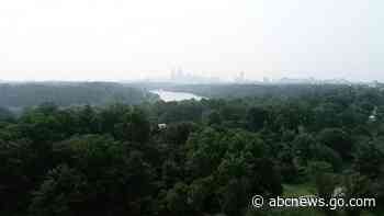 WATCH:  Hazy skies across US attributed to wildfires in West