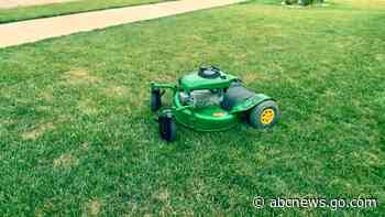WATCH:  Remote-controlled lawn mowers