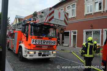 Feuerwehr zu Spielothek in Rheda gerufen - Westfalen-Blatt