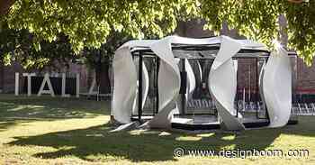 zaha hadid architects installs 3D-printed alis pavilion at venice architecture biennale - Designboom