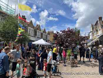 Francis Road, Leyton, hosts street party for residents