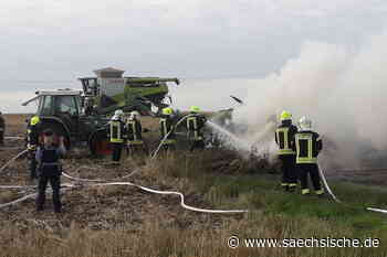 Riesa: In Strehla brennt Feldscheune nieder - Sächsische.de