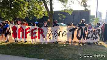 City, police begin evicting unhoused people at Lamport Stadium