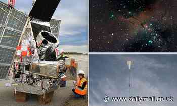 Telescope to be launched on giant stadium-sized balloon