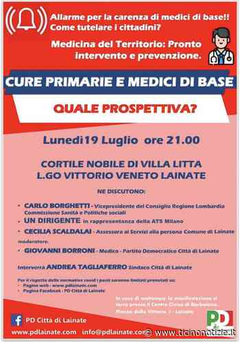 Se parla questa sera a Lainate: "Cure primarie e medici di base: quale prospettiva?" - Ticino Notizie