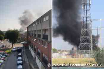 Mitcham fire live updates as cordon remains in place
