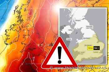 Weekend weather warning issued as thunderstorms forecast